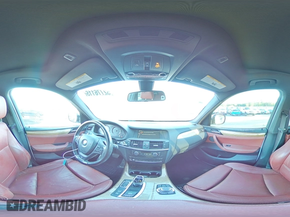 2013 BMW X3 xDrive35i with VIN 5UXWX7C54DL980857, listed as a Copart auction lot 52776115 with 88,363 mi miles and Salvage Title. Bid and sale history available at DreamBid. Image 15.