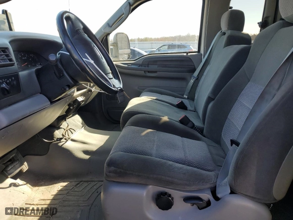 2003 Ford Super Duty F-250 XL with VIN 1FTNX21L03EB97474, listed as a Copart auction lot 45468865 with 126,812 mi miles and Salvage Title. Bid and sale history available at carsss.com. Image 7.