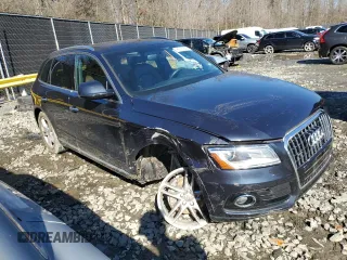 2016 Audi Q5 Premium Plus with VIN WA1L2AFP4GA033034, listed as a Copart auction lot 45002395 with 104,470 mi miles and Salvage Title. Bid and sale history available at carsss.com. Image 4.