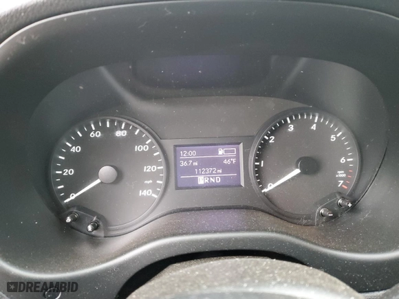 2019 Mercedes-Benz Metris Cargo Van with VIN WD3PG2EA9K3551630, listed as a Copart auction lot 86312894 with 112,372 mi miles and Salvage Title. Bid and sale history available at carsss.com. Image 9.