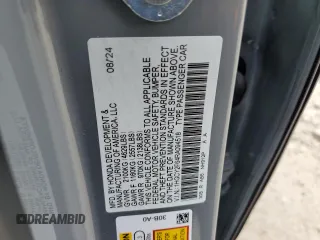 2024 Honda Accord EX-L with VIN 1HGCY2F64RA094518, listed as a Copart auction lot 57578005 with 9,297 mi miles and Salvage title. Bid and sale history available at DreamBid. Image 13.