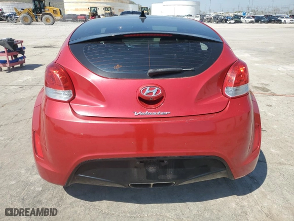 2017 Hyundai Veloster with VIN KMHTC6AD5HU318110, listed as a Copart auction lot 52420085 with 70,938 mi miles and Clean Title. Bid and sale history available at carsss.com. Image 6.