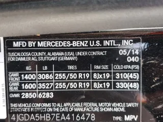 2014 Mercedes-Benz M 350 z VIN 4JGDA5HB7EA416478, wystawiony jako Copart lot #52735995 z przebiegiem 111 499 mil mil oraz Szkoda całkowita • Salvage title. Historia ofert i sprzedaży dostępna na DreamBid. Obrazek 13.
