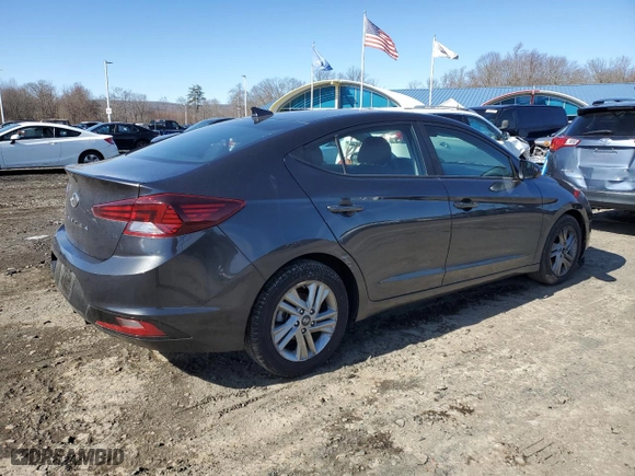 2020 Hyundai Elantra SEL with VIN 5NPD84LF3LH559129, listed as a Copart auction lot 46567875 with 84,474 mi miles and Salvage Title. Bid and sale history available at carsss.com. Image 3.