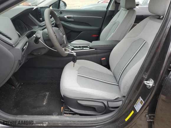 2022 Hyundai Sonata SE with VIN 5NPEG4JA0NH144982, listed as a Copart auction lot 48109664 with 27,634 mi miles and Non Repairable. Bid and sale history available at carsss.com. Image 7.
