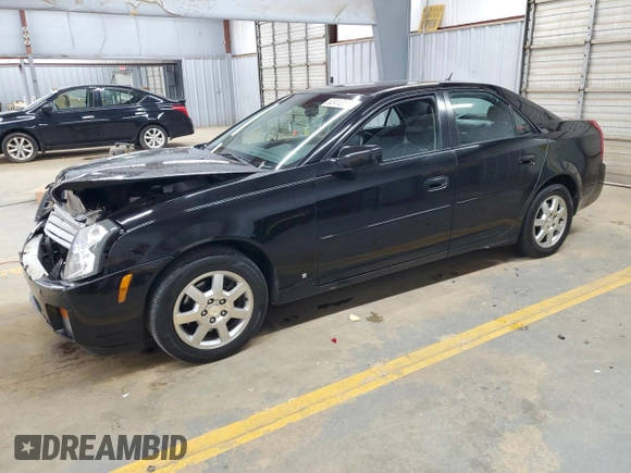 2007 Cadillac CTS with VIN 1G6DM57TX70160712, listed as a Copart auction lot 82413504 with 169,127 mi miles and Salvage Title. Bid and sale history available at carsss.com. Image 1.