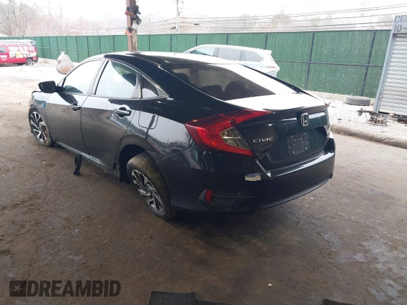 2016 Honda Civic EX with VIN 2HGFC2F78GH564438, listed as a IAAI auction lot 41913710 with 89,450 mi miles and . Bid and sale history available at DreamBid. Image 3.