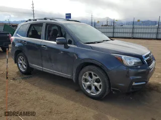 2018 Subaru Forester Touring with VIN JF2SJAWC0JH505070, listed as a Copart auction lot 46833265 with 73,820 mi miles and Salvage Title. Bid and sale history available at carsss.com. Image 4.