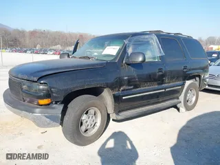 2003 Chevrolet Tahoe LT with VIN 1GNEC13Z13J239642, listed as a IAAI auction lot 41777802 with 1 mi miles. Bid and sale history available at carsss.com. Image 2.