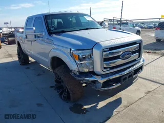 2014 Ford Super Duty F-250 SRW XL with VIN 1FT7W2BT5EEB05210, listed as a IAAI auction lot 41192736 with 283,326 mi miles. Bid and sale history available at carsss.com. Image 1.