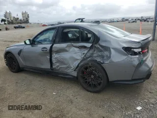 2022 BMW M3 Competition xDrive z VIN WBS43AY02NFN09815, wystawiony jako Copart lot #51021705 z przebiegiem 31 123 mil mil oraz Szkoda całkowita • Salvage title. Historia ofert i sprzedaży dostępna na DreamBid. Obrazek 2.