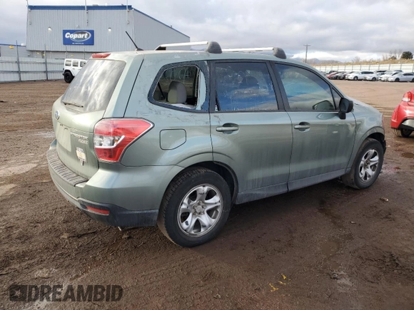 2015 Subaru Forester 2.5i with VIN JF2SJAAC4FG454421, listed as a Copart auction lot 81637594 with Not Provided miles and Salvage Title. Bid and sale history available at carsss.com. Image 3.
