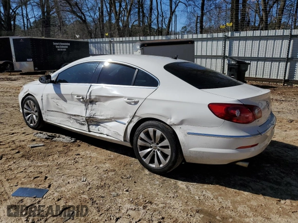 2011 Volkswagen CC Sport with VIN WVWMP7ANXBE712067, listed as a Copart auction lot 48621425 with 116,938 mi miles and Salvage Title. Bid and sale history available at carsss.com. Image 2.