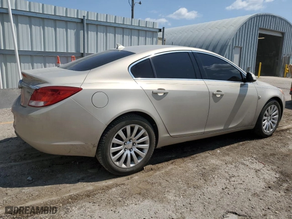 2011 Buick Regal CXL RL2 with VIN 2G4GP5EC3B9210459, listed as a Copart auction lot 62336654 with 126,767 mi miles and Salvage Title. Bid and sale history available at carsss.com. Image 3.