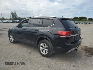 2018 Volkswagen Atlas Launch Edition with VIN 1V2BR2CA7JC510844, listed as a Copart auction lot 76652404 with 130,048 mi miles and Salvage title. Bid and sale history available at DreamBid. Image 2.
