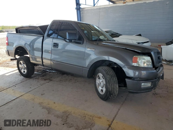 2004 Ford F-150 XL with VIN 1FTRF12W34NB05234, listed as a Copart auction lot 52430945 with 0 mi miles and Salvage Title. Bid and sale history available at carsss.com. Image 4.