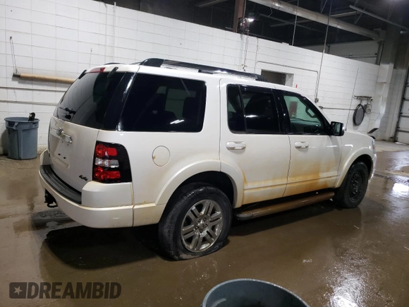 2010 Ford Explorer Limited z VIN 1FMEU7F80AUA98632, wystawiony jako Copart lot #58620705 z przebiegiem 180 675 mil mil oraz Czysty tytuł • Clean title. Historia ofert i sprzedaży dostępna na DreamBid. Obrazek 3.