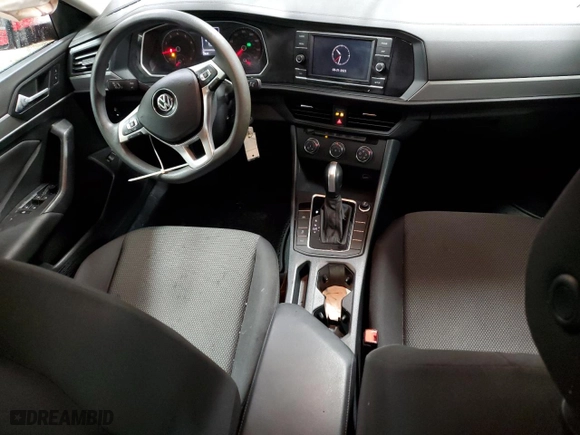 2019 Volkswagen Jetta S with VIN 3VWCB7BUXKM201613, listed as a Copart auction lot 49996595 with 24,624 mi miles and Salvage Title. Bid and sale history available at carsss.com. Image 8.