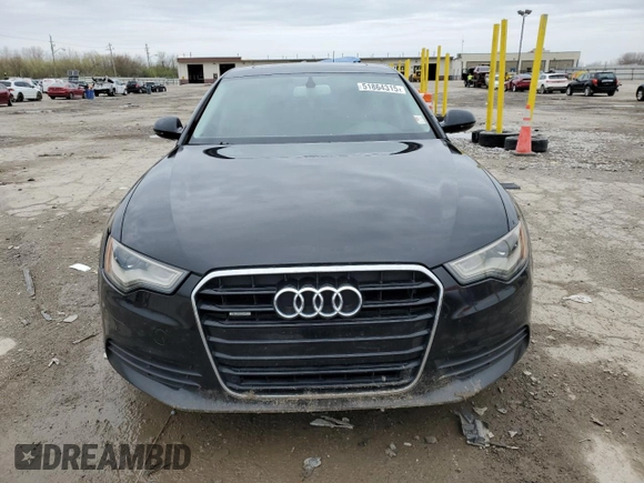 2015 Audi A6 Premium Plus with VIN WAUGFAFC9FN018686, listed as a Copart auction lot 53133675 with Not provided miles and Salvage title. Bid and sale history available at DreamBid. Image 5.