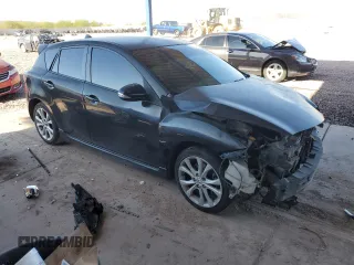 2010 Mazda 3 S Sport with VIN JM1BL1H52A1194726, listed as a Copart auction lot 52454445 with 257,961 mi miles and Salvage Title. Bid and sale history available at DreamBid. Image 4.