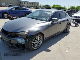 2015 Lexus IS 250 with VIN JTHBF1D20F5053123, listed as a Copart auction lot 52590065 with 157,737 mi miles and Salvage Title. Bid and sale history available at carsss.com. Image 1.