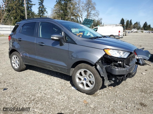 2019 Ford EcoSport SE with VIN MAJ3S2GE4KC281442, listed as a Copart auction lot 51650055 with 16,104 mi miles and Salvage Title. Bid and sale history available at carsss.com. Image 4.