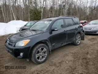 2012 Toyota RAV4 Sport with VIN 2T3RF4DV9CW202192, listed as a Copart auction lot 46890605 with 176,308 mi miles and Clean Title. Bid and sale history available at carsss.com. Image 1.