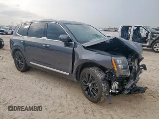 2020 Kia Telluride SX with VIN 5XYP54HCXLG052451, listed as a Copart auction lot 58738965 with 77,155 mi miles and Salvage title. Bid and sale history available at DreamBid. Image 4.