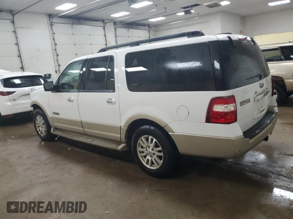 2007 Ford Expedition Max Eddie Bauer with VIN 1FMFK18567LA84940, listed as a Copart auction lot 46368655 with 270,553 mi miles and Clean Title. Bid and sale history available at DreamBid. Image 2.