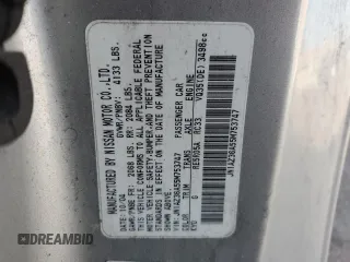 2005 Nissan 350Z Touring with VIN JN1AZ36A55M753747, listed as a Copart auction lot 79503024 with Not provided miles and Salvage title. Bid and sale history available at DreamBid. Image 14.