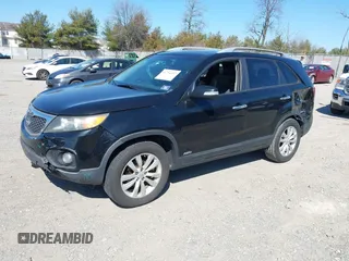 2011 Kia Sorento EX with VIN 5XYKUDA26BG001235, listed as a IAAI auction lot 41754357 with 131,321 mi miles. Bid and sale history available at carsss.com. Image 2.