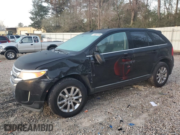 2013 Ford Edge Limited with VIN 2FMDK3KC9DBA32496, listed as a Copart auction lot 48357355 with 235,736 mi miles and Salvage Title. Bid and sale history available at carsss.com. Image 1.