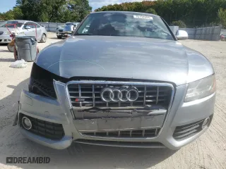2009 Audi S5 with VIN WAURV78T09A055715, listed as a Copart auction lot 76158994 with 174,384 mi miles and Salvage Title. Bid and sale history available at carsss.com. Image 5.