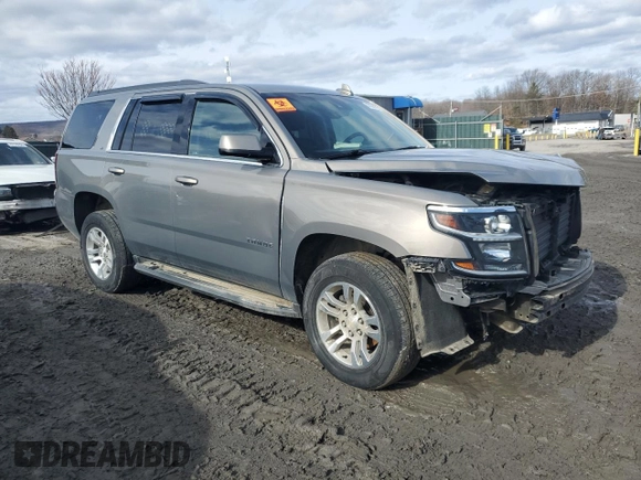 2018 Chevrolet Tahoe LT z VIN 1GNSKBKC0JR130323, wystawiony jako Copart lot #47020125 z przebiegiem 102 046 mil mil oraz Szkoda całkowita • Salvage title. Historia ofert i sprzedaży dostępna na DreamBid. Obrazek 4.