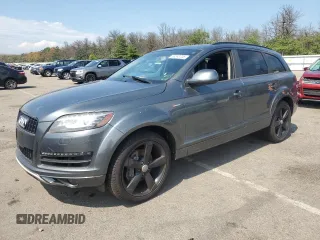 2014 Audi Q7 Premium with VIN WA1CGAFE7ED013193, listed as a Copart auction lot 63243705 with 129,127 mi miles and Clean title. Bid and sale history available at DreamBid. Image 1.