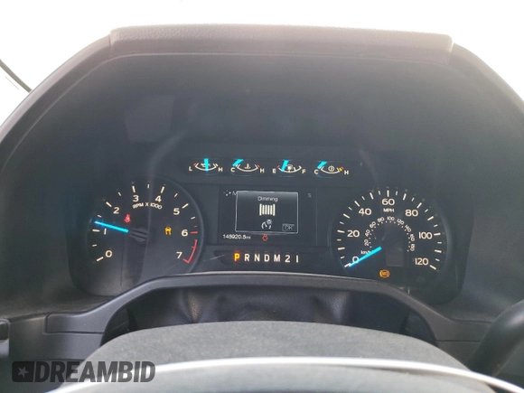 2017 Ford F-150 XL with VIN 1FTMF1CF1HKC39076, listed as a Copart auction lot 50823325 with 145,920 mi miles and Salvage Title. Bid and sale history available at carsss.com. Image 9.