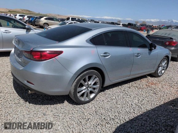 2017 Mazda 6 Touring with VIN JM1GL1V50H1114957, listed as a Copart auction lot 52309915 with 88,761 mi miles and Salvage Title. Bid and sale history available at DreamBid. Image 3.