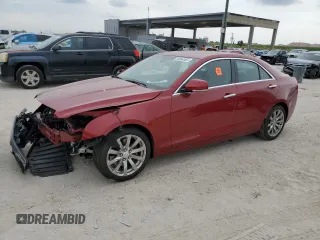 2018 Cadillac ATS Luxury RWD z VIN 1G6AB5RX2J0114968, wystawiony jako Copart lot #50684565 z przebiegiem Nie podano mil oraz Szkoda całkowita • Salvage title. Historia ofert i sprzedaży dostępna na DreamBid. Obrazek 1.
