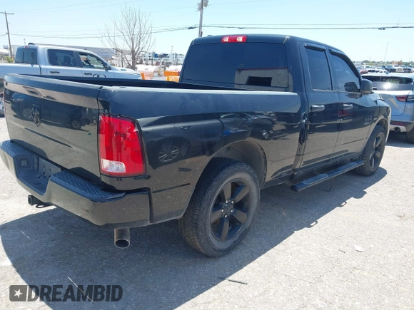 2018 Ram 1500 Tradesman with VIN 1C6RR6FT3JS325630, listed as a IAAI auction lot 42529009 with 125,522 mi miles and . Bid and sale history available at DreamBid. Image 4.