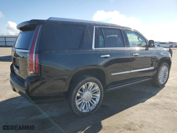 2019 Cadillac Escalade Platinum with VIN 1GYS4DKJ2KR169309, listed as a Copart auction lot 49175955 with 82,538 mi miles and Salvage Title. Bid and sale history available at carsss.com. Image 3.