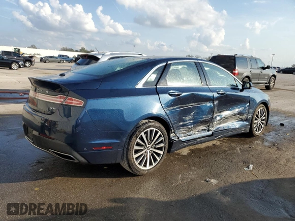 2017 Lincoln MKZ Hybrid Select with VIN 3LN6L5LU6HR656966, listed as a Copart auction lot 43932215 with 98,319 mi miles and Salvage Title. Bid and sale history available at DreamBid. Image 3.