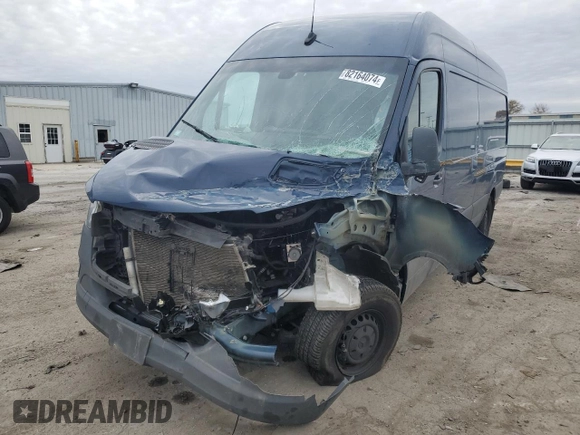 2023 Mercedes-Benz Sprinter Cargo Cargo with VIN W1Y40CHY1PT138065, listed as a Copart auction lot 82164074 with Not Provided miles and Salvage Title. Bid and sale history available at carsss.com. Image 1.