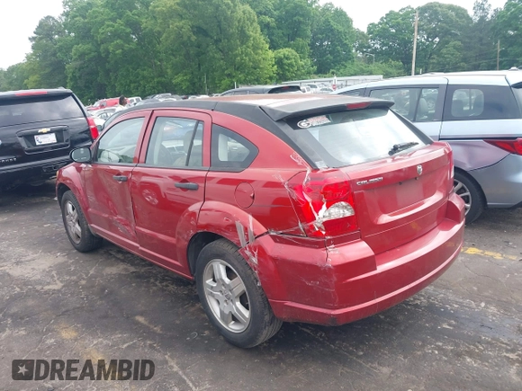 2008 Dodge Caliber SE z VIN 1B3HB28B58D769923, wystawiony jako IAAI lot #42097409 z przebiegiem 156 464 mil mil oraz . Historia ofert i sprzedaży dostępna na DreamBid. Obrazek 3.