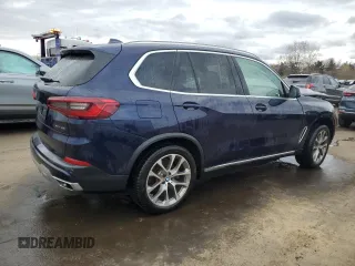 2020 BMW X5 xDrive40i with VIN 5UXCR6C05L9B00842, listed as a Copart auction lot 53187955 with Not provided miles and Salvage title. Bid and sale history available at DreamBid. Image 3.