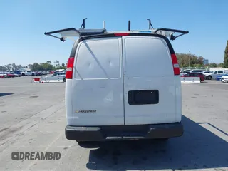 2023 Chevrolet Express Cargo with VIN 1GCWGAFP2P1100606, listed as a IAAI auction lot 42450171 with 34,000 mi miles and . Bid and sale history available at DreamBid. Image 17.
