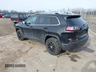 2021 Jeep Cherokee Latitude Lux with VIN 1C4PJMMX1MD216254, listed as a IAAI auction lot 41947214 with 35,445 mi miles and . Bid and sale history available at DreamBid. Image 3.