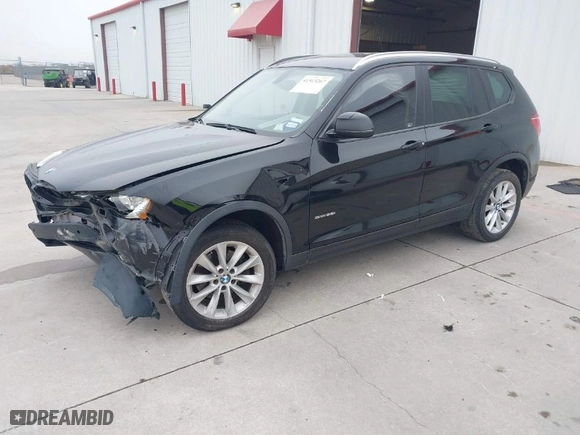 2017 BMW X3 sDrive28i with VIN 5UXWZ7C38H0V92806, listed as a IAAI auction lot 41513267 with 88,103 mi miles. Bid and sale history available at carsss.com. Image 2.