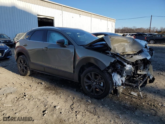 2024 Mazda CX-30 2.5 Carbon Turbo with VIN 3MVDMBXY5RM644311, listed as a Copart auction lot 83068854 with 3,448 mi miles and Salvage Title. Bid and sale history available at carsss.com. Image 4.