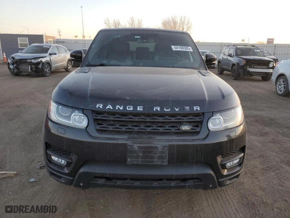 2015 Land Rover Range Rover Sport Supercharged with VIN SALWR2TF1FA535152, listed as a Copart auction lot 44168305 with 104,402 mi miles and Salvage Title. Bid and sale history available at carsss.com. Image 5.