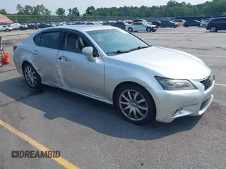 2013 Lexus GS 350 z VIN JTHBE1BL1D5025794, wystawiony jako IAAI lot #42335693 z przebiegiem 110 700 mil mil oraz . Historia ofert i sprzedaży dostępna na DreamBid. Obrazek 1.
